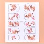 Stickere 5D pentru unghii Embossed - Gravate in relief Cod STZ-5D03